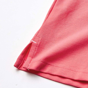 Camiseta Polo Deportiva de Manga Corta para Mujer, Ligera, 100% Algodón, Venta al por Mayor - Product Image 5