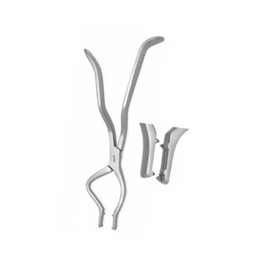 คีมถอนก้อน Rowe Disimpaction Forceps ซ้าย-ขวา 230 มม. ผลิตจากเหล็กกล้าไร้สนิมเยอรมัน เครื่องมือผ่าตัดพลาสติกแบบใช้มือ ได้รับการรับรองมาตรฐาน CE - Product Image 4