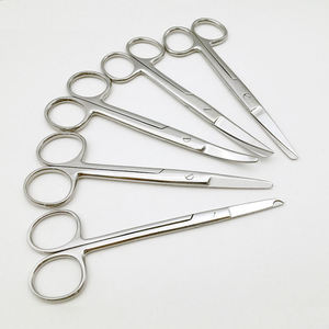 Ciseaux chirurgicaux industriels en acier inoxydable pour instruments médicaux, à tête lisse, droite ou courbée, OEM par Grip Surgical - Product Image 6