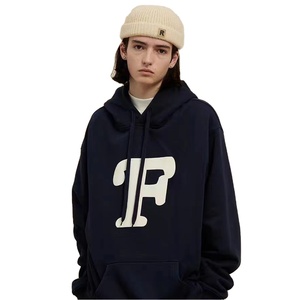 Ventes en gros de sweats à capuche décontractés pour hommes, design oversize, polyester/coton de haute qualité, polaire imperméable, respectueux de l'environnement, logo personnalisé - Product Image 3