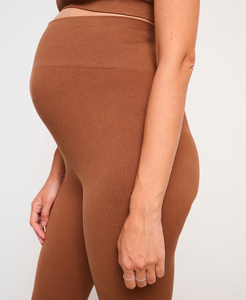 Conjunto de Yoga de Maternidad de Cintura Alta Personalizado al por Mayor, de Secado Rápido y Absorción de Humedad, Sujetador Deportivo y Pantalones para Fitness para Mujer - Product Image 5
