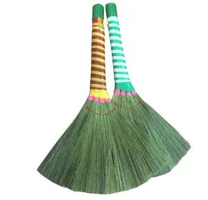 Small grass broom mini broom and dustpan