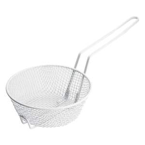 Panier à paner en acier inoxydable pour usage professionnel en cuisine, avec fonction de friture, d'égouttage et de support pour un revêtement facile - Product Image 1