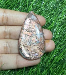 Cabochon en Iolite Bleue Naturelle et Quartz Pierre de Soleil Semi-Précieuse pour la Fabrication de Bijoux Faits Main, Vente en Gros, Forme et Taille Personnalisables, Livraison Rapide - Product Image 3
