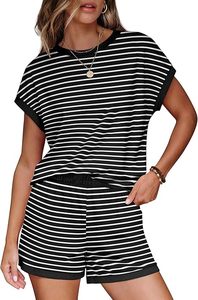 Autumn Casual 2 Piece Fitness Outfit Printed O Neck T-<b>Shirt</b> Skirts Shorts Set Cropped Above Knee <b>Y2K</b> Women Clothing - Product Image 2