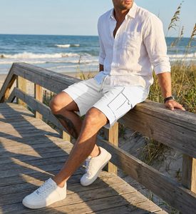 Tela ligera para uso en verano y actividades al aire libre Pantalones cortos deportivos para hombre Tela transpirable para gimnasio, fitness y correr - Product Image 5
