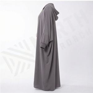 Nouvelles Robes Abaya à Fermeture Éclair pour Femmes Musulmanes, Style Moderne, Respirantes, Grandes Tailles, Manches Longues avec Décoration à Fermeture Éclair - Product Image 3