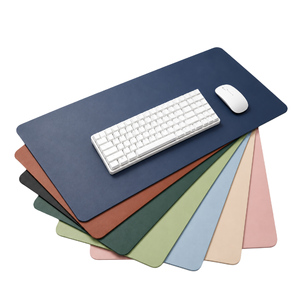 Custom Leather Desk <b>Mat</b> with <b>Large</b> Size Waterproof <b>Mouse</b> Pad For Office Desk - Product Image 1