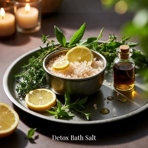 Sel de bain détoxifiant écologique aux pierres de l'Himalaya, marque privée, pour un bain aromatique minéral, nettoyage en profondeur et peau douce - Product Image 2