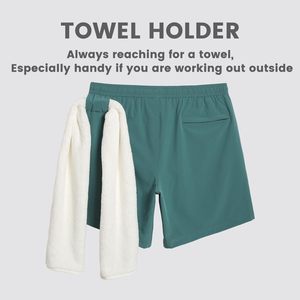 Pantalones Cortos Deportivos 2 en 1 para Hombre con Forro de Compresión, Personalizados al por Mayor OEM - Product Image 2