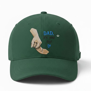 Chapeau pour la fête des pères, cadeau pour papa avec message brodé, sangle réglable et ajustement confortable au quotidien - Product Image 1