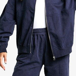 Custom Women's Winter Solid Hooded Cargo Tracksuit <b>Set</b> High Neck Crop Top and <b>Joggers</b> 2 Piece <b>Matching</b> Pockets Casual Outfit - Product Image 6