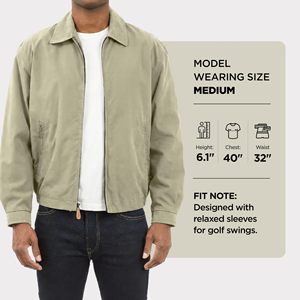 Essential <b>Men</b>’s <b>Lightweight</b> <b>Jacket</b> Water Resistant Windbreaker Stand Collar Full Zip Outdoor Travel Hiking Casual Streetwear - Product Image 5