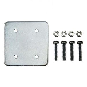 Placa de base metálica estándar adecuada para construcción general que proporciona sistemas de soporte de base estables - Product Image 2