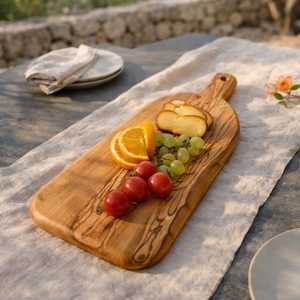 Tabla de cortar de bambú para cocina, tabla de cortar creativa japonesa con forma de tabla de frutas, tabla para carne occidental - Product Image 3