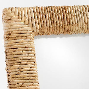 Marco de Fotos de Ratán, Decoración Creativa Bohemia para el Hogar, Exhibición de Fotos de Pared o Mesa para Mamá, Abuela, Familiares y Amigos - Product Image 4