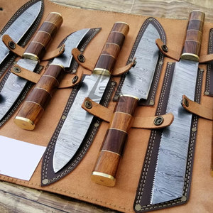 Juego de Cuchillos de Chef Damasco Hechos a Mano de Último Estilo, Alta Calidad, 67 Capas, Precio Razonable, en Stock, Venta al por Mayor - Product Image 2
