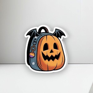 Placa Magnética Acrílica Personalizable con Logotipo, Diseño de Flor, Círculo, Pestañas, Calabaza de Halloween, Mochila de Murciélago, Ecológica, Privada - Product Image 1