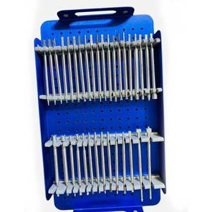 Kit d'instruments pour l'extraction de vis cassées, outils chirurgicaux orthopédiques en acier inoxydable, manuels, certifiés CE, qualité américaine et européenne - Product Image 5