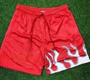 Shorts de sport pour hommes en polyester 100% à séchage rapide, personnalisables avec logo, pour l'été, la course et le sport, style streetwear - Product Image 1