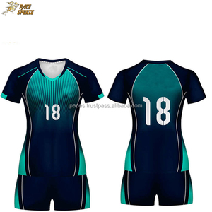 Uniforme deportivo de voleibol para hombre y mujer, ropa de voleibol transpirable, sublimación personalizada - Product Image 5