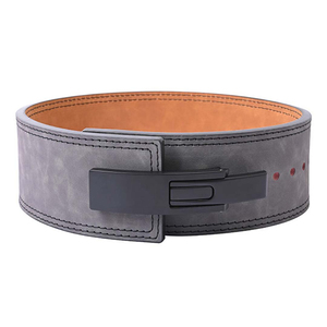 Cinturón de levantamiento de pesas de cuero personalizado con hebilla de palanca, accesorio de equipo de fitness, cinturón de palanca para culturismo para hombres - Product Image 2