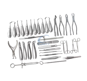 140 Pcs Oral Dental Surgery Extraction Kit Elevator Forceps Blade Set German Grade Stainless Steel Instruments - Product Image 6