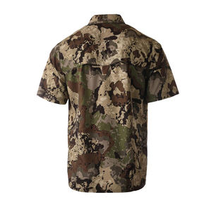 Camisa de Caza para Hombre RICSA INTERNATIONAL, Sólida, Transpirable, 100% Algodón, Manga Corta, para Invierno y Actividades al Aire Libre, con Forro de Poliéster - Product Image 2