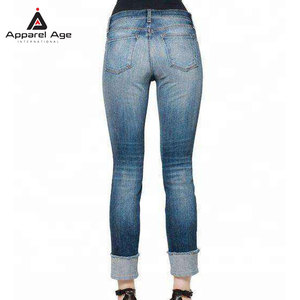Pantalones Vaqueros Transpirables para Mujer, Estilo Único, Venta al Por Mayor en Línea, Personaliza Tu Propio Diseño - Product Image 2