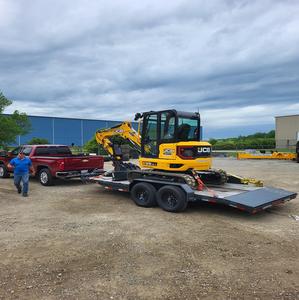 Mini-excavatrices électriques pour usage domestique, 13500 kg, avec pompe, moteur et système entièrement hydraulique Huade, et accessoires - Product Image 5