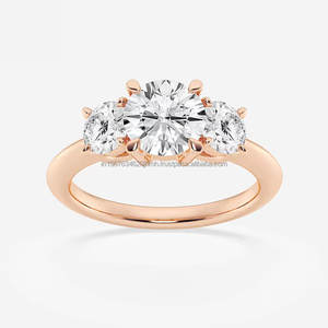 Commande minimum faible pour l'or personnalisé et les diamants naturels cultivés en laboratoire pour le GIA IGI certifié pour les grossistes en vrac de fêtes de mariage - Product Image 4