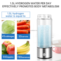 Botella Portátil Generadora de Agua Hidrogenada con Filtro Ionizador de Alta Calidad