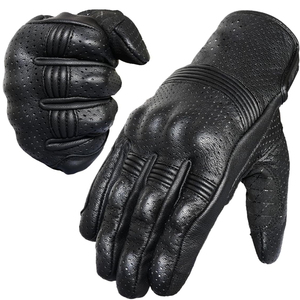 Guantes de Carreras de Alta Calidad de Proveedor de Fábrica, Diseño de Logotipo Personalizado, Guantes de Motocicleta de Cuero Cómodos con Servicio OEM - Product Image 6