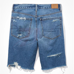 Shorts de Mezclilla Personalizados para Mujer, Cintura Alta, Casuales, de Verano, a la Moda, Estilo Urbano, Fabricante de Ropa OEM - Product Image 5