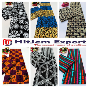 Tissu en coton imprimé wax africain Ankara personnalisé du Kenya, mode culturelle tendance, textile en gros, fournisseur de fabrication OEM - Product Image 2