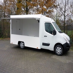 Camión de Comida Móvil de Aluminio Personalizable de Alta Calidad, Carrito de Comida Rápida, Restaurante, Bodega con Autocaravanas Ajustables - Product Image 1