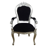 Chaise de salle à manger en bois chaise classique fauteuils de reproduction antique chaises d'appoint baroques pour meubles de salle à manger et restaurant