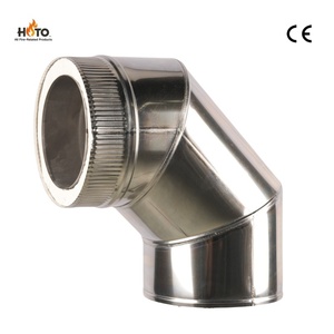 <span class=keywords><strong>Tubo</strong></span> de <span class=keywords><strong>Chimenea</strong></span> de Acero Inoxidable de Doble Pared Aislado de Alta Resistencia, Acabado Negro Pulido Espejo, Certificado ISO9001, para <span class=keywords><strong>Chimenea</strong></span> - Product Image 1