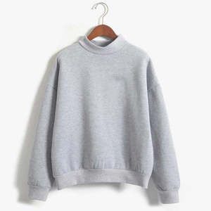 Sweat-shirts légers à col montant, coupe décontractée, confortables pour un usage quotidien, prix raisonnable 2026 - Product Image 6
