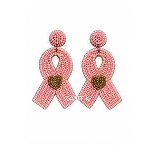 Pendientes Colgantes Artesanales de Hoja de Monstera con Cuentas Crema para Mujer, Joyería Boho Tropical Hecha a Mano - Product Image 3