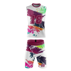 Uniforme de Fútbol Americano de Compresión Transpirable Personalizado 7v7 para Adultos, Sin Mangas, 100% Poliéster, Secado Rápido, Cintura Elástica - Product Image 3