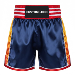 กางเกงชกมวย FIGHT CAGE GEARS รุ่น Comfort Fit สกรีนโลโก้ได้ คุณภาพพรีเมียม น้ำหนักเบา ขายส่ง OEM ODM ผ้าโพลีเอสเตอร์ระบายอากาศดี สำหรับฤดูใบไม้ร่วง - Product Image 1