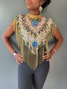Wholesale Handmade Delicate Bead Fringe <b>Trim</b> Crystal <b>Beaded</b> Dress Tassel Fringe - Product Image 6