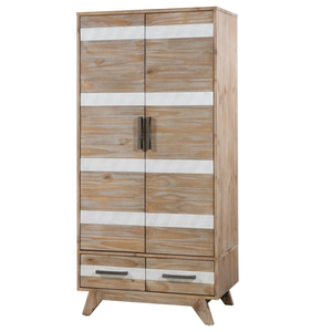 Armario de Madera Maciza de Diseño Moderno, Ecológico, Marca Soho de Alta Gama, con Garantía de 10 Años, Muebles de Dormitorio ODM - Product Image 2