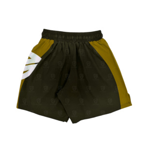 Shorts de boxe thaï, de MMA et de kick-boxing personnalisés avec impression par sublimation et technique de lavage pour l'entraînement de combat, shorts OEM - Product Image 2