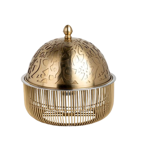 Casserole ronde moderne en acier inoxydable, finition argentée polie, compatible lave-vaisselle, pour usage hôtelier et événements de mariage - Product Image 5