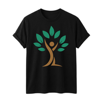 T-shirt pour homme avec logo imprimé DTF sur le devant, design personnalisé disponible, 100% coton, écologique, respirant, séchage rapide, vente en gros, OEM