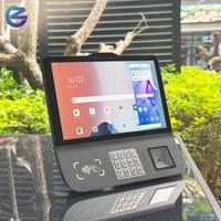 ZCS Z101 perangkat POS Android dengan Printer QR NFC dan 4G untuk rak ritel label harga dan pemeriksaan persediaan