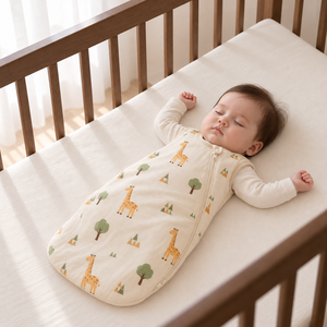 Custom Printed Baby Sleep Sack 100% Cotton Sleeveless Zipper Newborn Infant Wearable <b>Blanket</b> - Product Image 2