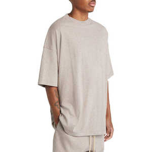 T-shirt 100% coton pour homme, coupe ample, imprimé, tendance, surdimensionné, fabriqué avec les meilleurs matériaux, prix d'usine. - Product Image 3